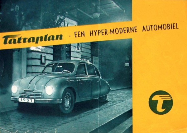 Tatra Tatraplan Modelprogram 1952 Carbrochure (1848)